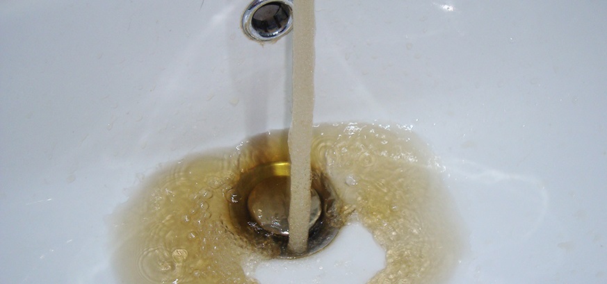 poor quality tap water is to blame