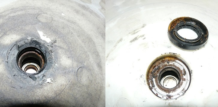 we take out the old bearings