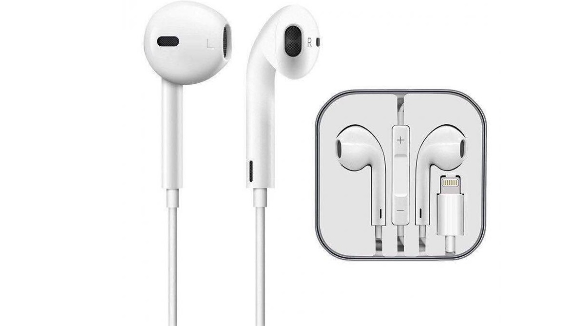 The iPhone headset was damaged