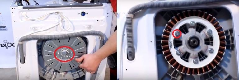 disassembling an LG washing machine