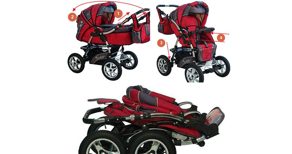 Assembling a convertible stroller