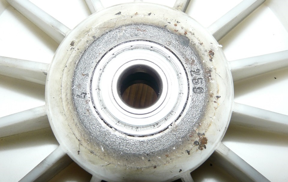 we install a new bearing