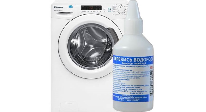 It is possible to use hydrogen peroxide