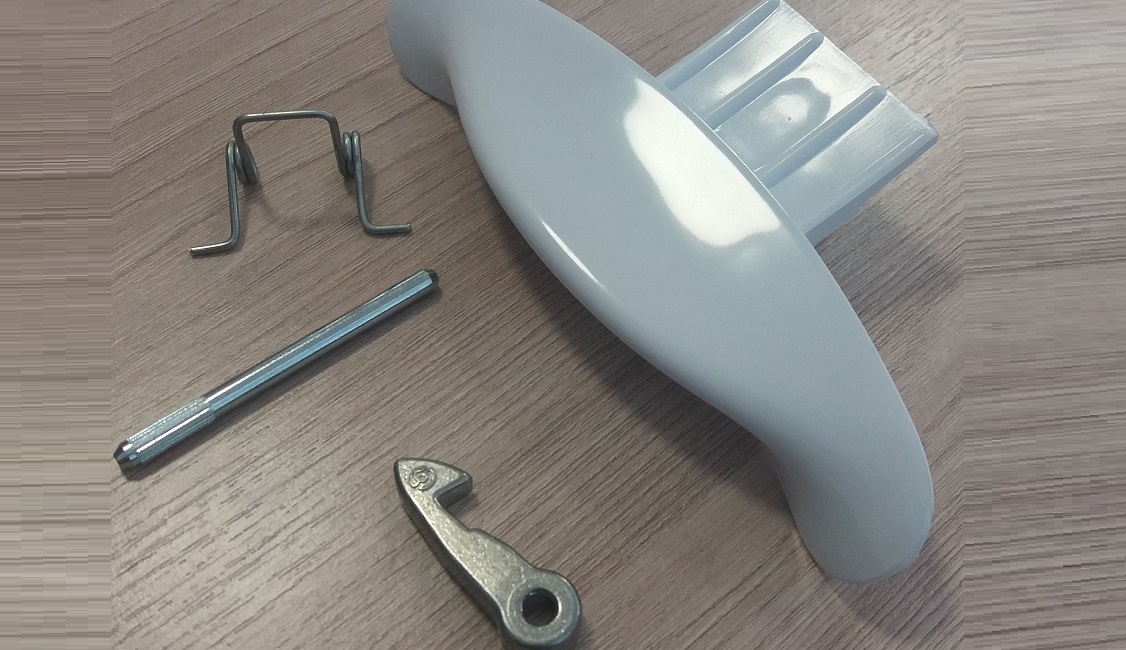 parts of which the handle is composed