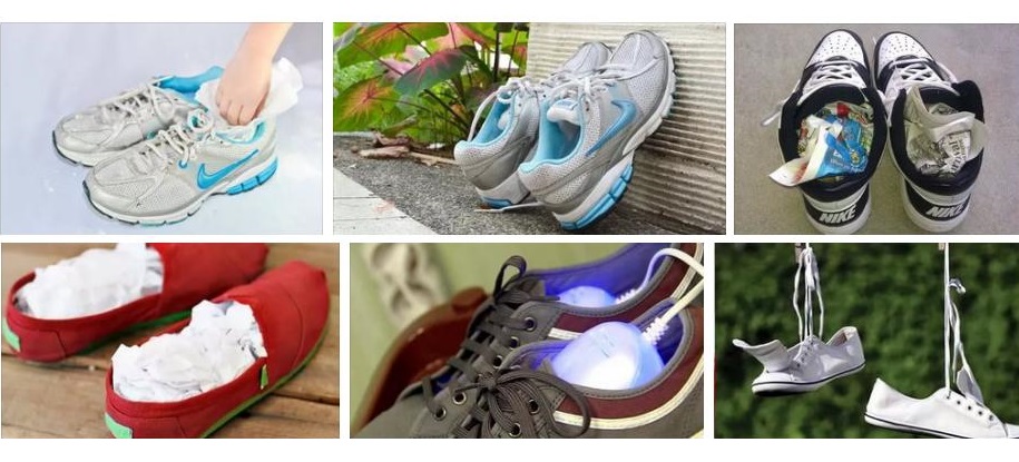 How to dry Nike sneakers