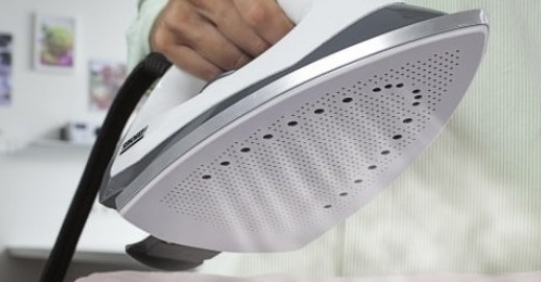 How to iron poplin curtains