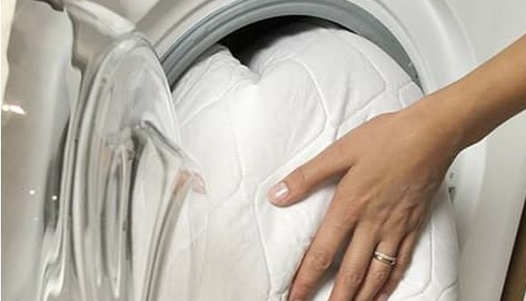 I can't push the blanket in