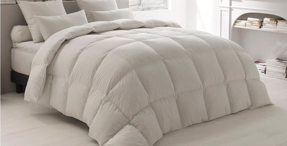 washing a down blanket