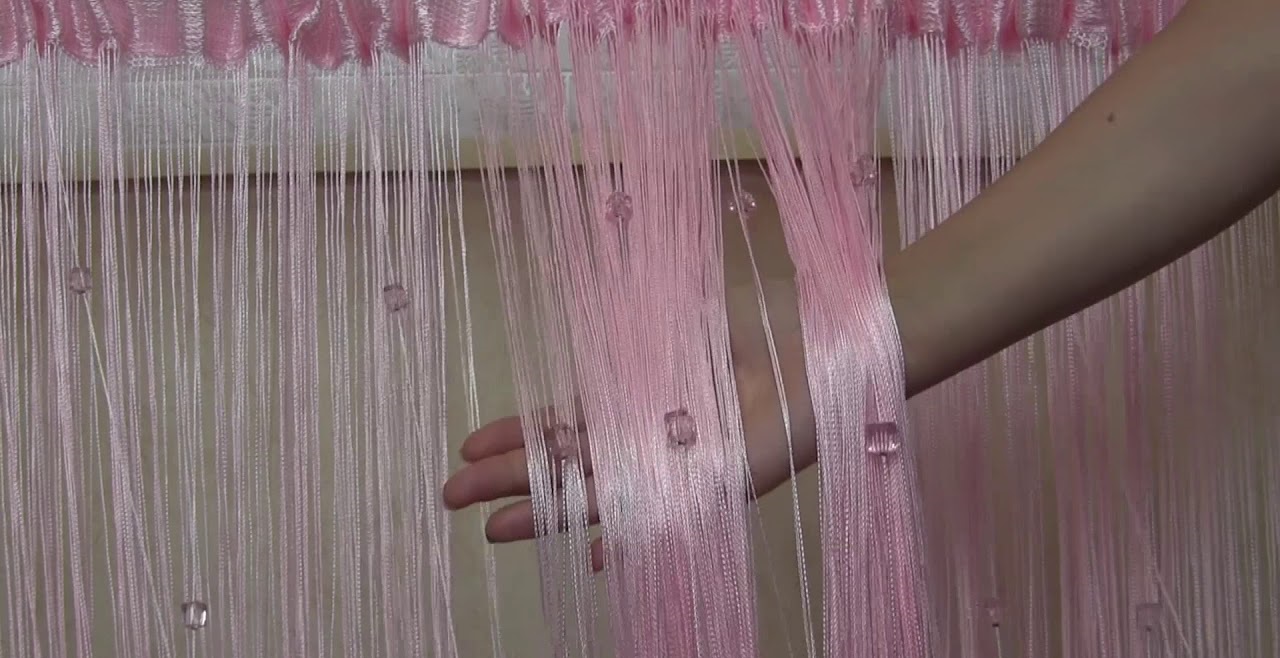 We clean thread curtains without removing them