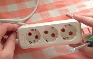 Удължителният кабел на пералнята се нагрява