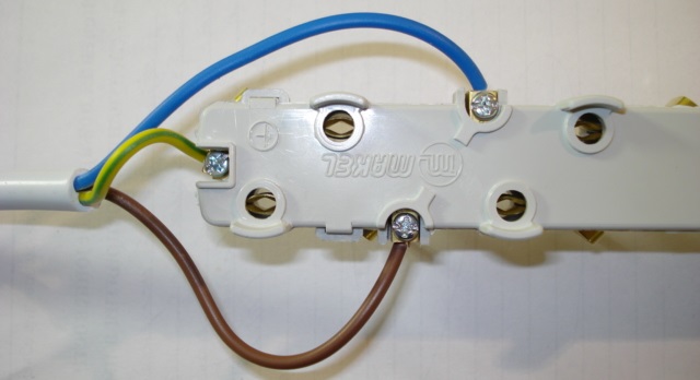 Get extension cords with grounding.