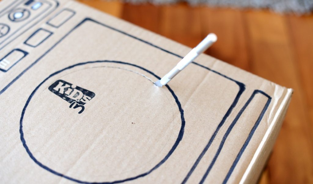 trace the outline and cut out