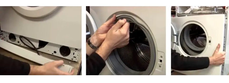 Removing the Bosch front panel