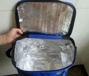 Cooler bag washing product