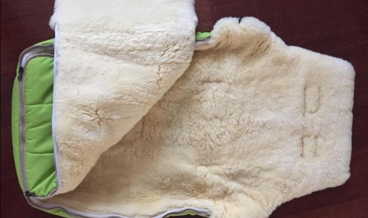 drying a sheepskin envelope