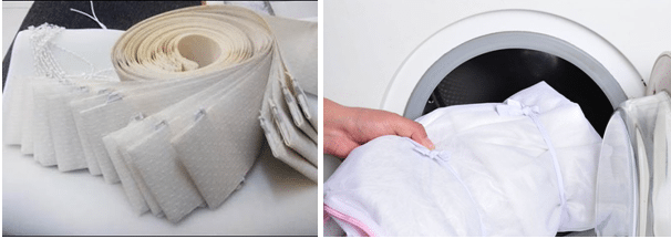 pack the slats in laundry bags