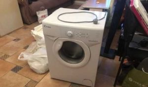 Candy stopped working after being transported.