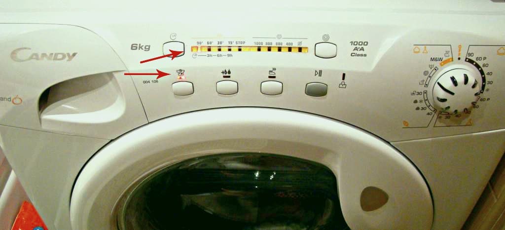 E22 code on washing machines without a display