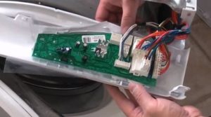 I need to diagnose the Candy electronic module.