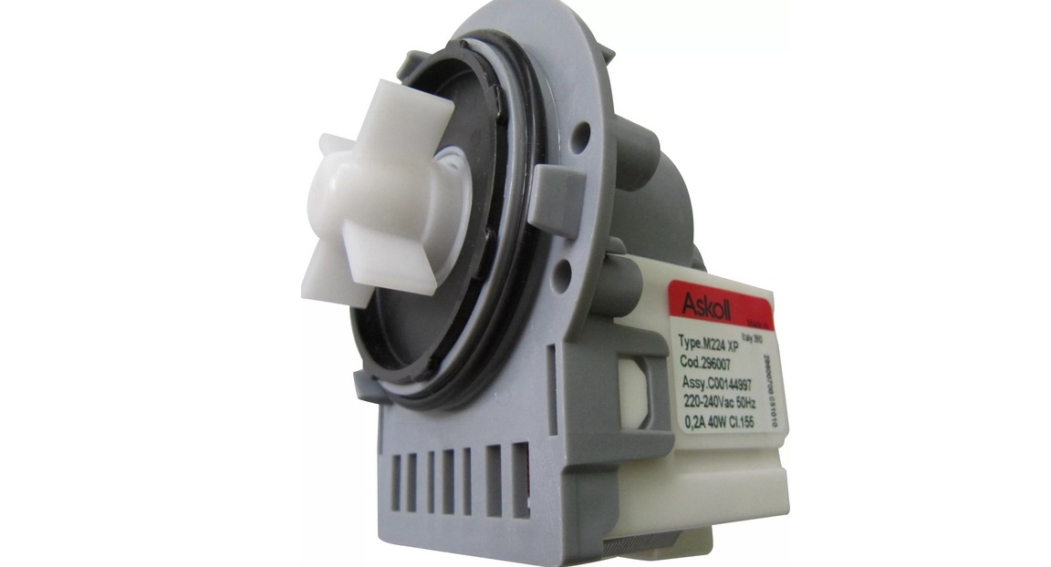 The SM Candy pump is pumping out water.