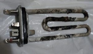 the reason is the burnt-out heating element