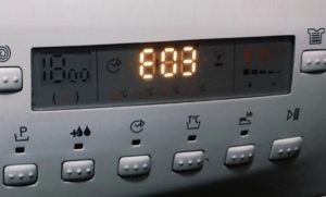 Грешка E03 в пералня Zanussi