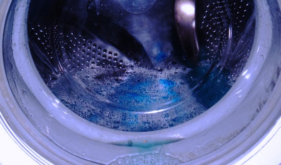 the water in the machine boils