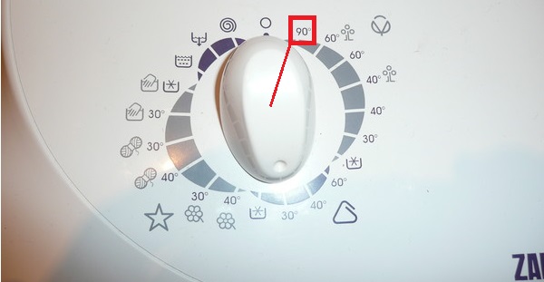 choose high-temperature washing