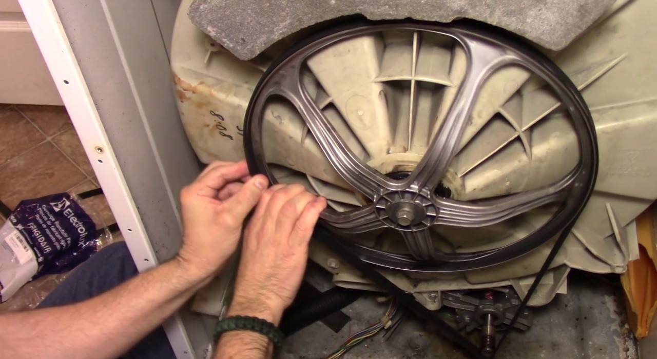 How to tighten a belt on a pulley