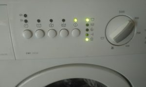 Electrolux washing machine is frozen