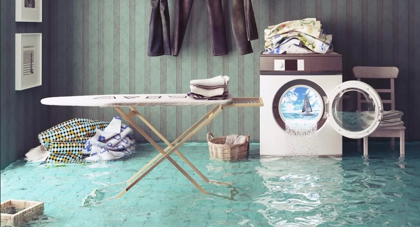 the car was damaged as a result of the flood