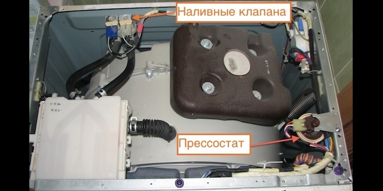 many parts are located under the top cover