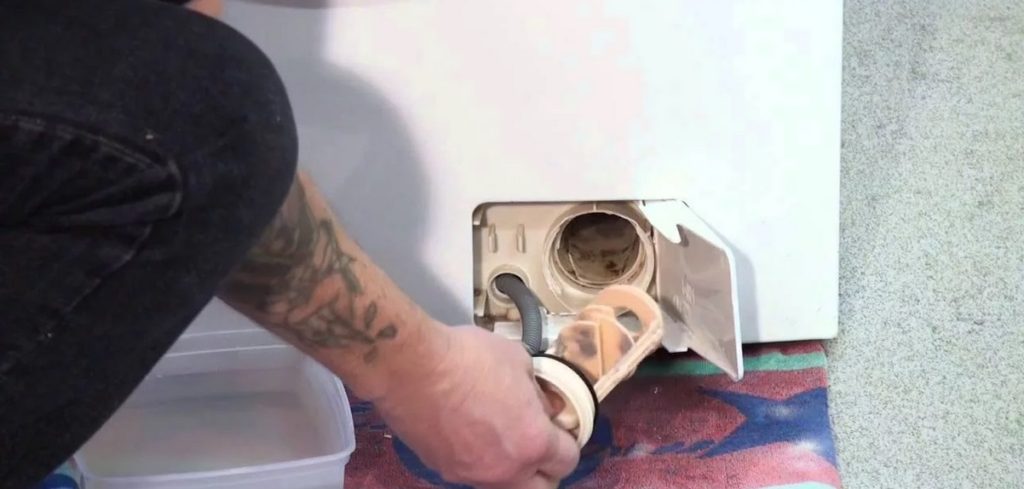 Cleaning the filter does not produce any results.