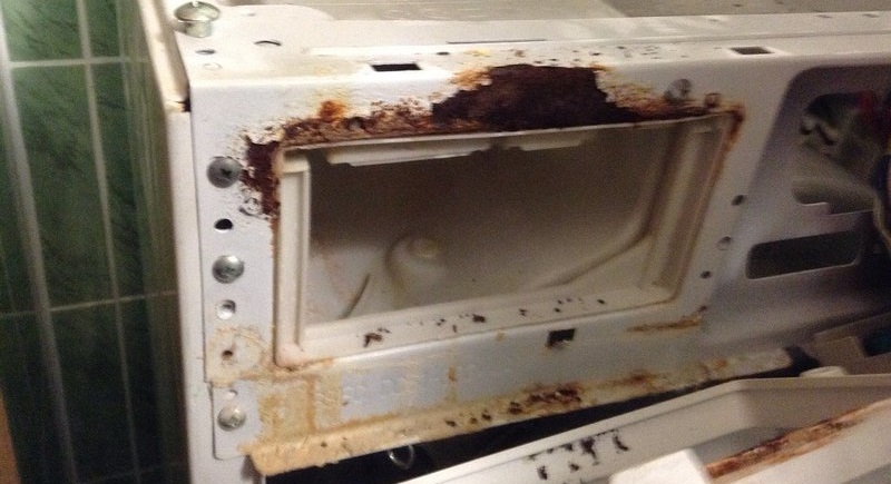 poor anti-corrosion treatment