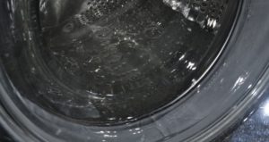 a full tank of water