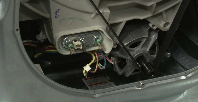 Let's replace the heating element on an Electrolux washing machine.