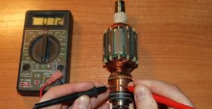 We test using a multimeter