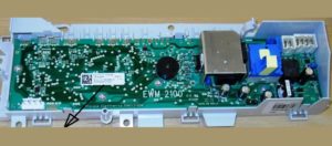 Control board repair required, item 4