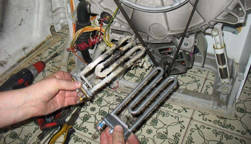 the heating element often fails