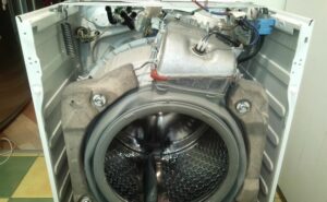 Разглобяване на пералня AEG