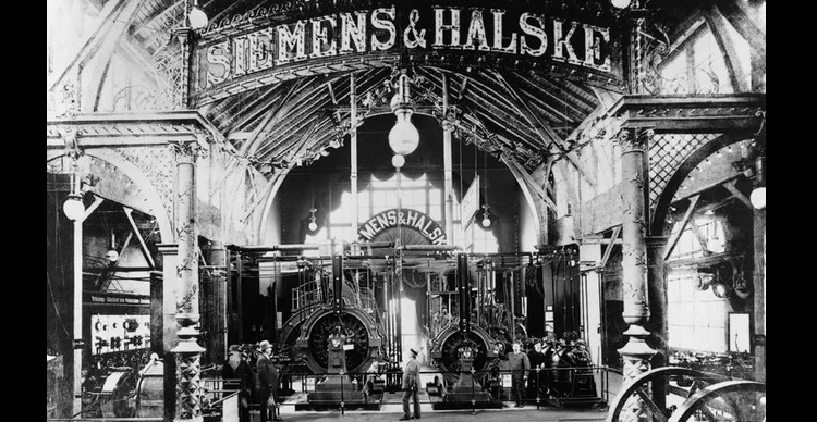 history of the Siemens brand