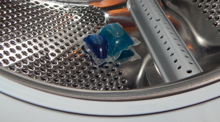 capsules can be placed in the drum