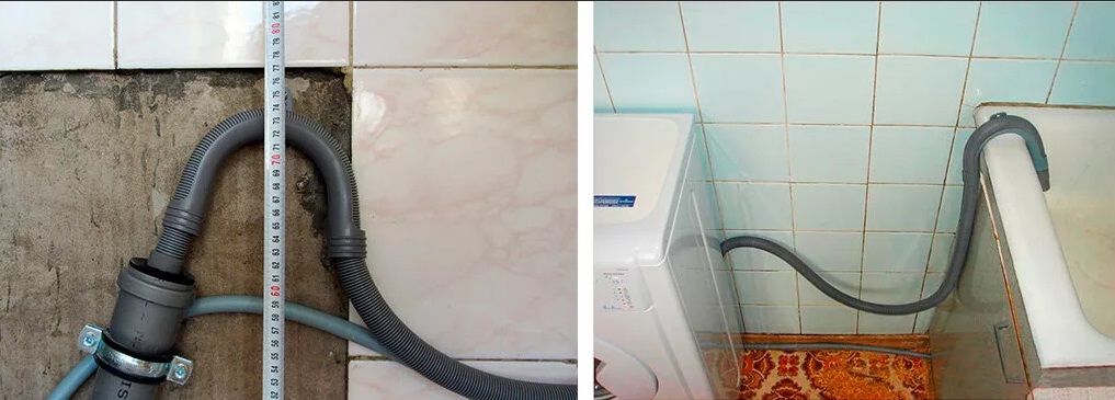 We organize the discharge of waste from the machine