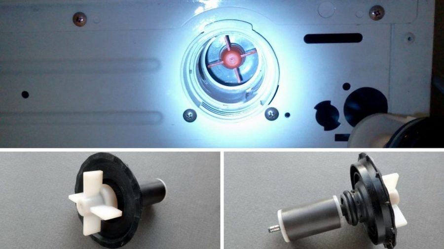 Let's take a close look at the impeller