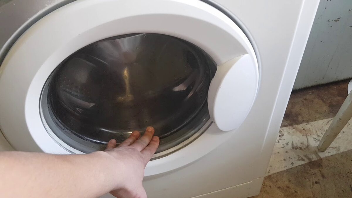 We do the first wash without laundry