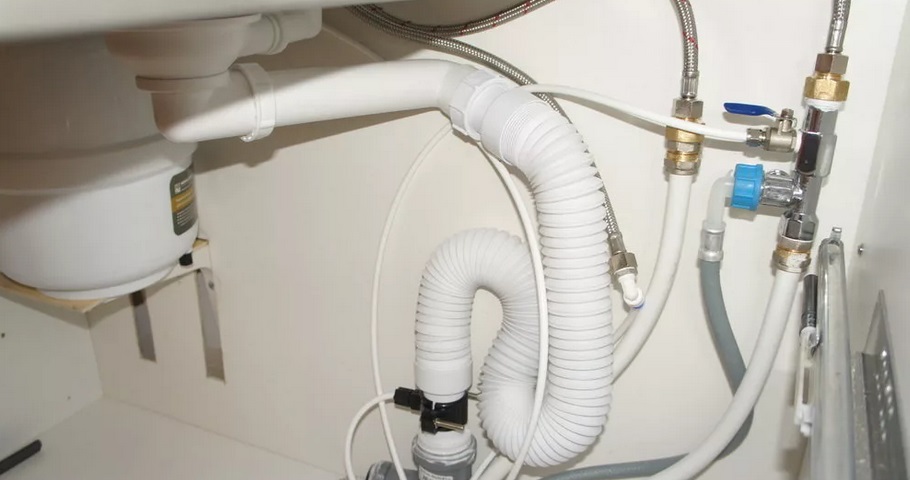 connection to the water supply