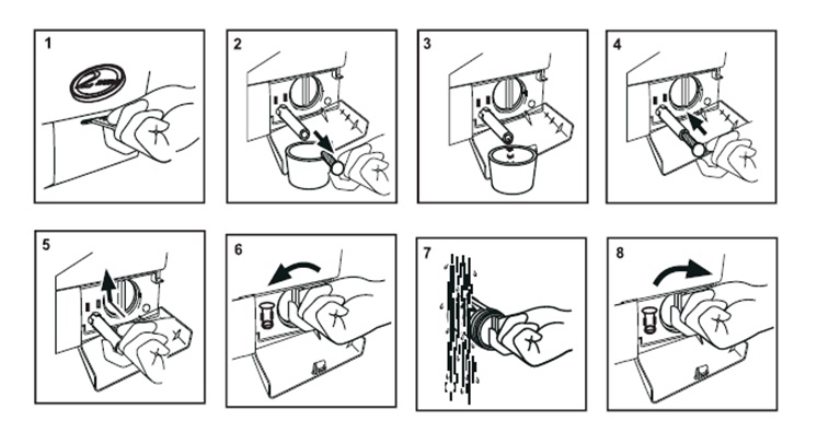 Cleaning the filter on a Haier