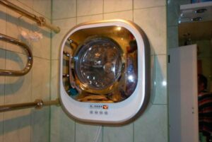 Как да инсталирам пералня, монтирана на стена?