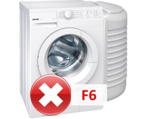Код за грешка на пералня Gorenje F6