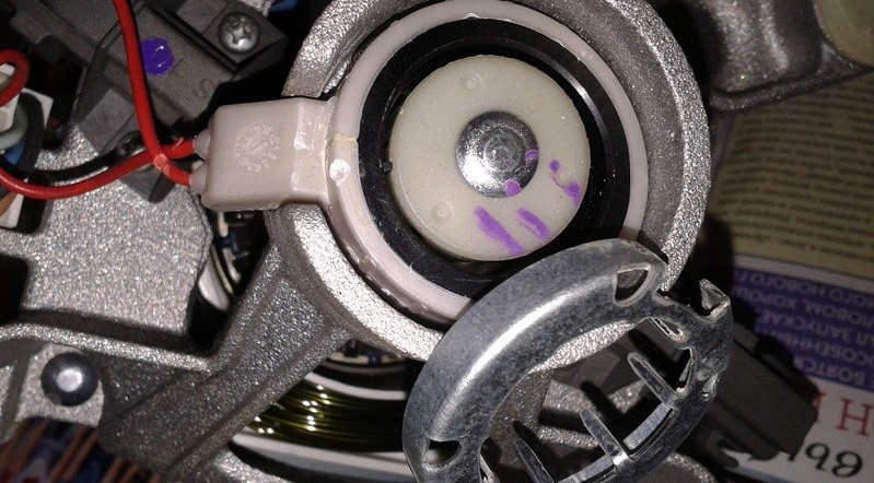 The tachometer sensor on the Gorenje failed.